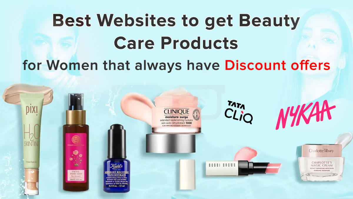 Discounted beauty and skincare products