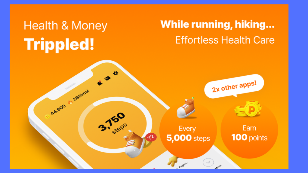 MoneyWalk (App to Earn Free Myntra Gift Card for Walking Daily)