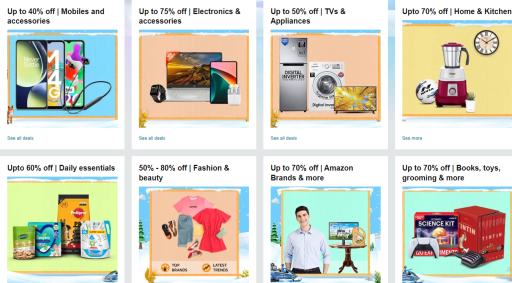 Amazon Prime Day Sale Discount & Cashback Offers 